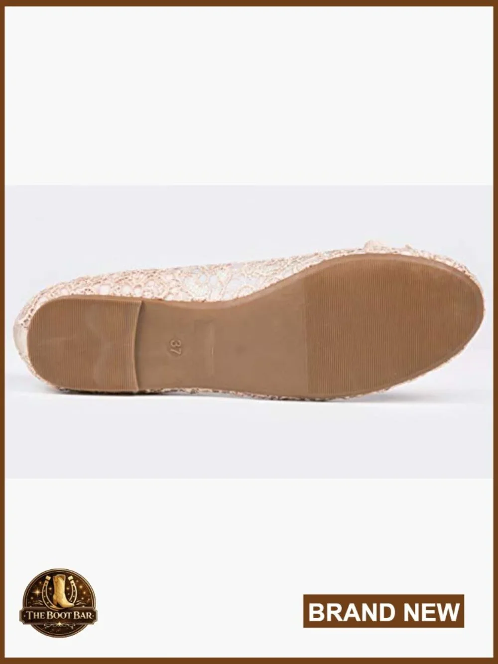 Women's Lace Ballet Flats Breathable Crochet Round Toe Slip On Flat
